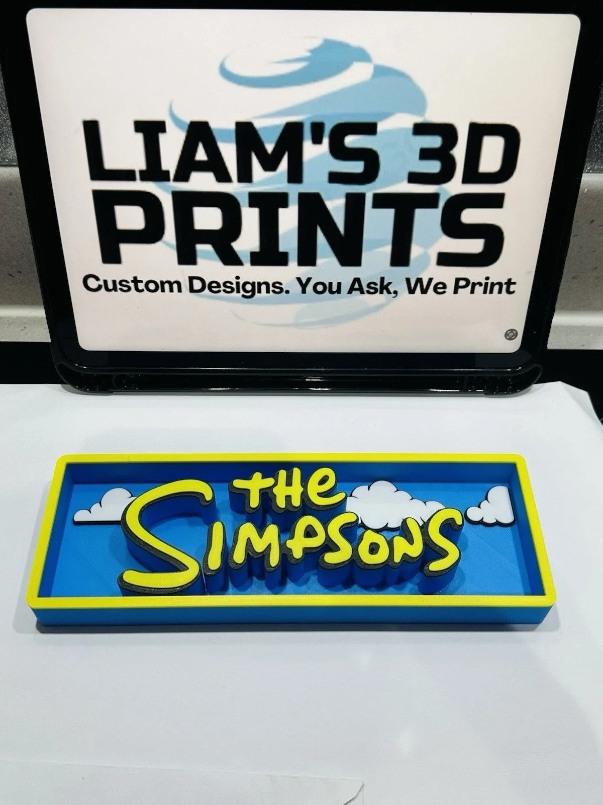Decorative The Simpsons Box Sign Film Shelf Display small 17.5cm L22cm, изображение 2