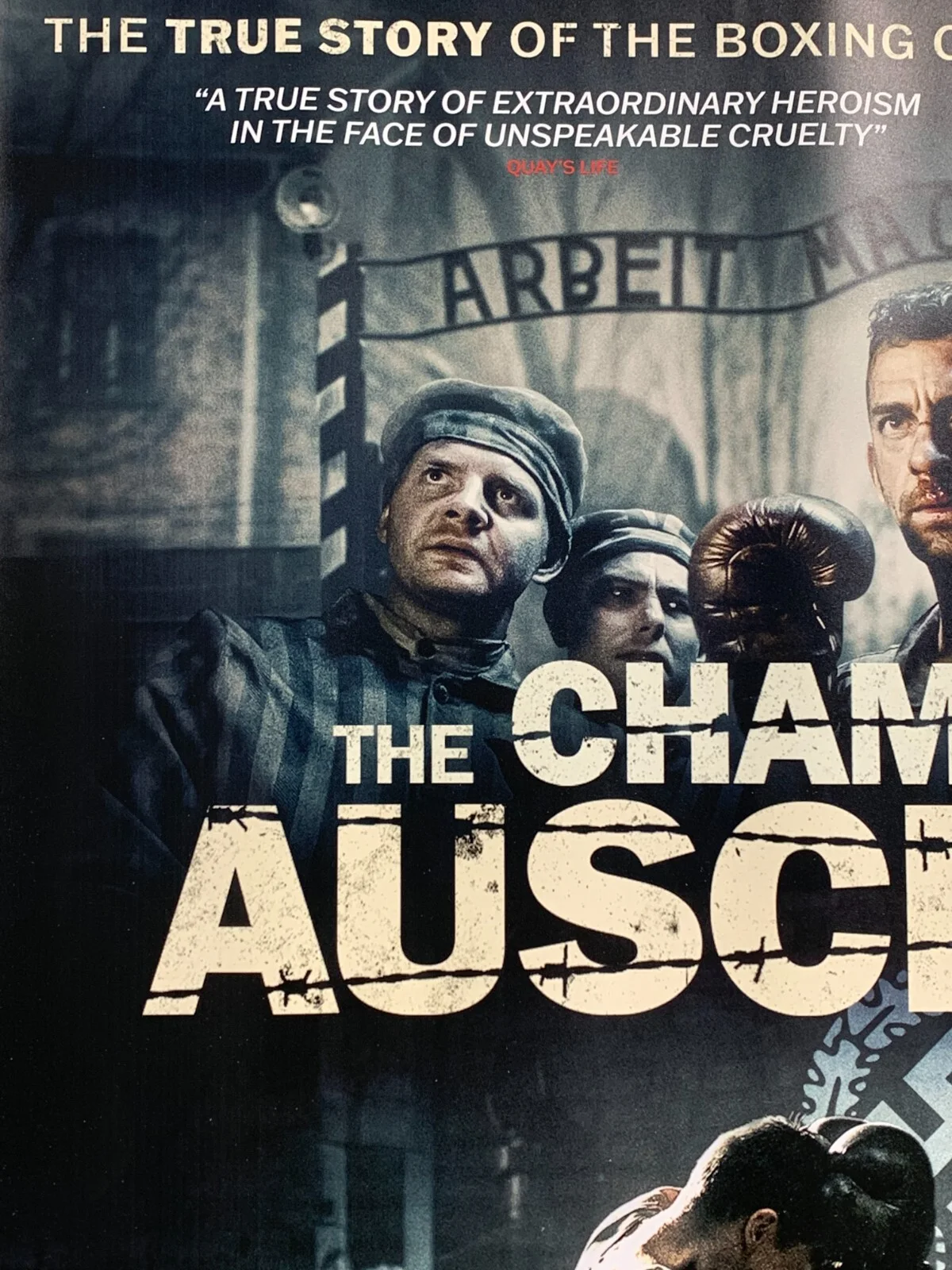 THE CHAMPION OF AUSCHWITZ UK QUAD (30"x 40") ROLLED POSTER PIOTR GLOWACKI 2020, изображение 3