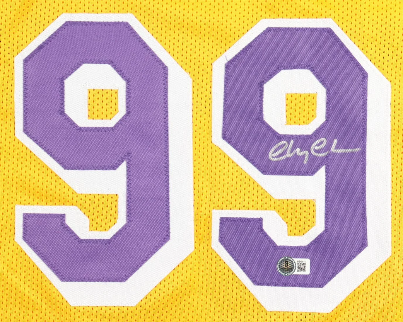 Chevy Chase — Chevy Chase Signed Jersey (Beckett) "Fletch" | Los Angeles Lakers, изображение 2