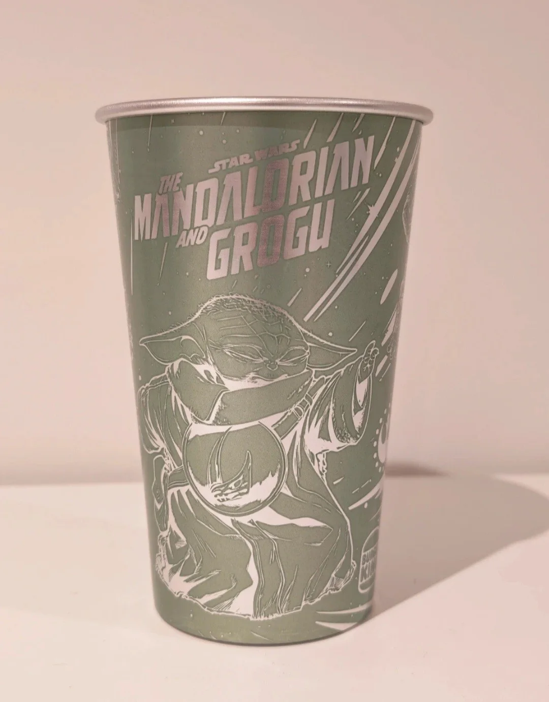 Star Wars Mandalorian & Grogu Colour Changing Cup (Green) Brand New, изображение 2