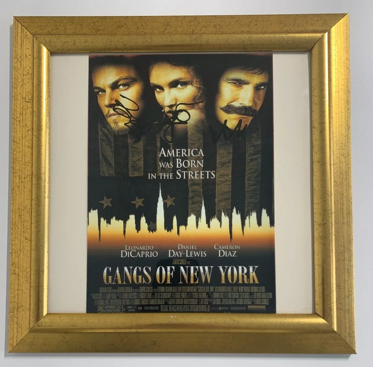 Gangs of NewYork Gangs DiCapri of New York Signed In Print Framed Ready to Hang, изображение 2