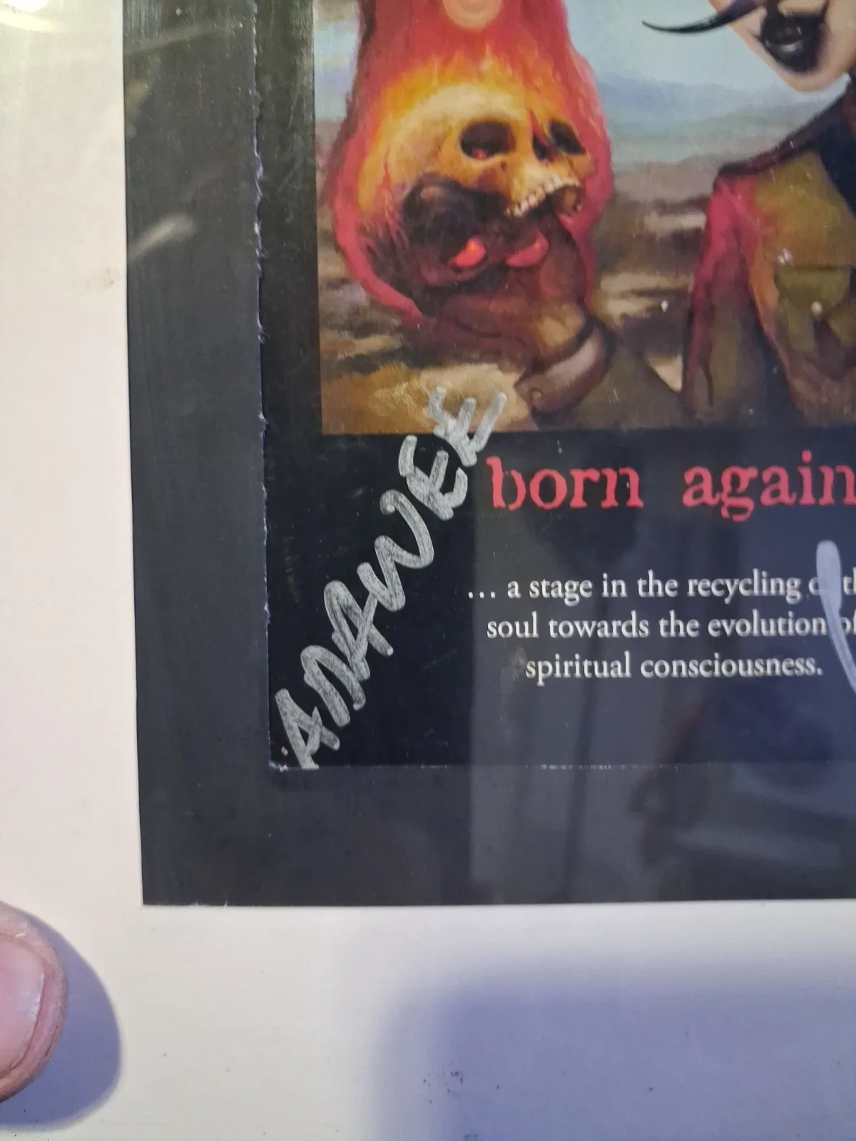 4x6 Autographed Corporate Avenger Born Again Signed Photo, image 4
