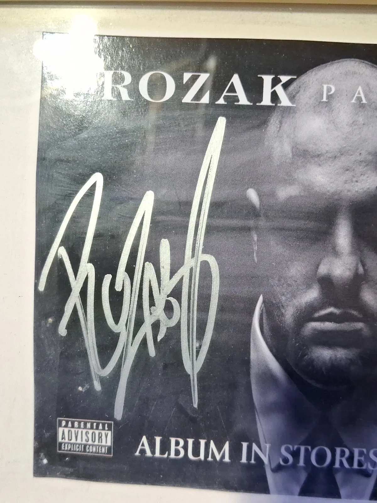 4x5 Autographed Promotional Photo Signed By Prozaks Paranormal Album, изображение 2