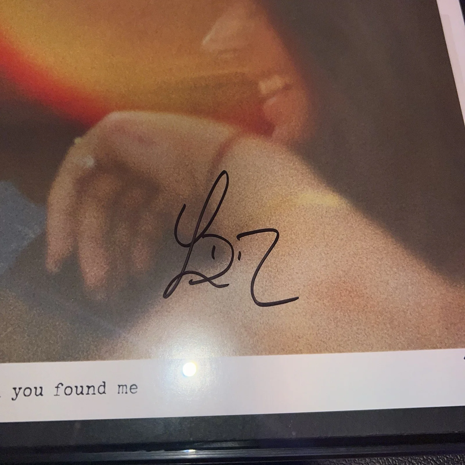 Lana Del Rey Signed Framed 9x12 Numbered 452/1000 Rob Grant Lost At Sea Picture, image 3