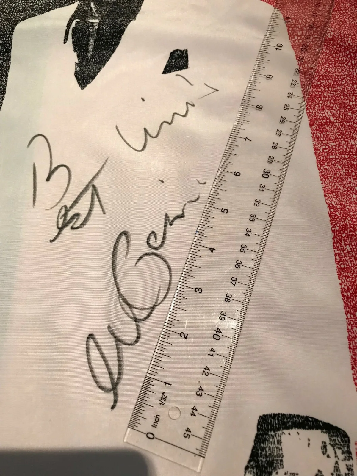 Al Pacino — Al Pacino Signed & Inscribed 2-SIDES! Scarface Shirt—"OH MAN, YOU ARE NUTS!" PSA, image 4