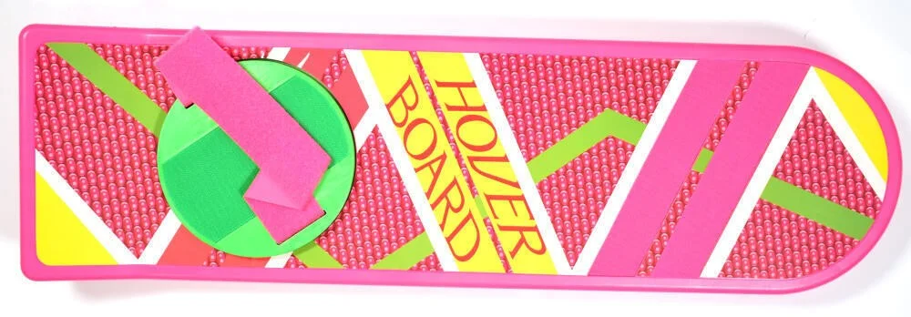 Michael J. Fox, amp, Christopher Lloyd — MICHAEL J FOX CHRISTOPHER LLOYD Autographed BACK TO THE FUTURE Hoverboard BAS Wi, image 4