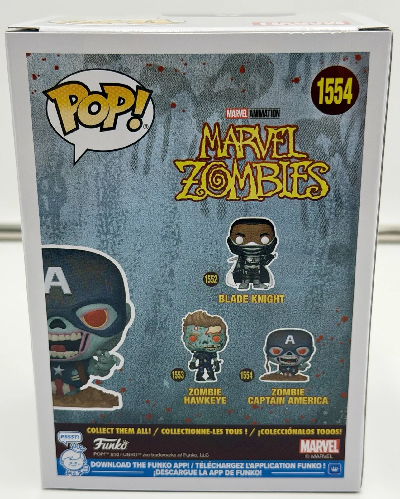 Chris Evans — Chris Evans Signed Zombie Captain America Funko Pop Marvel VSA COA w/protector, image 4
