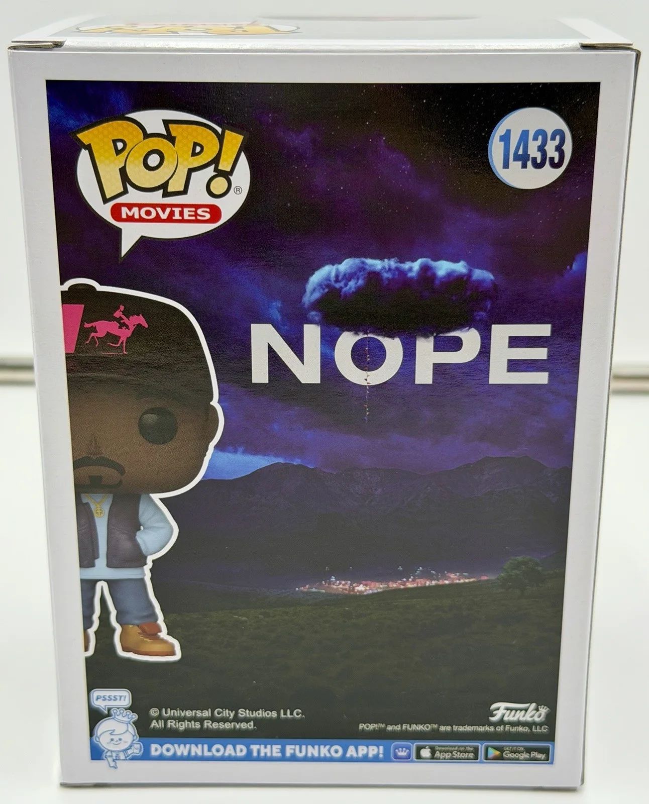 Daniel Kaluuya — Daniel Kaluuya Signed OJ Haywood Funko Pop Nope J Peele #1433 PC COA w/protector, изображение 4