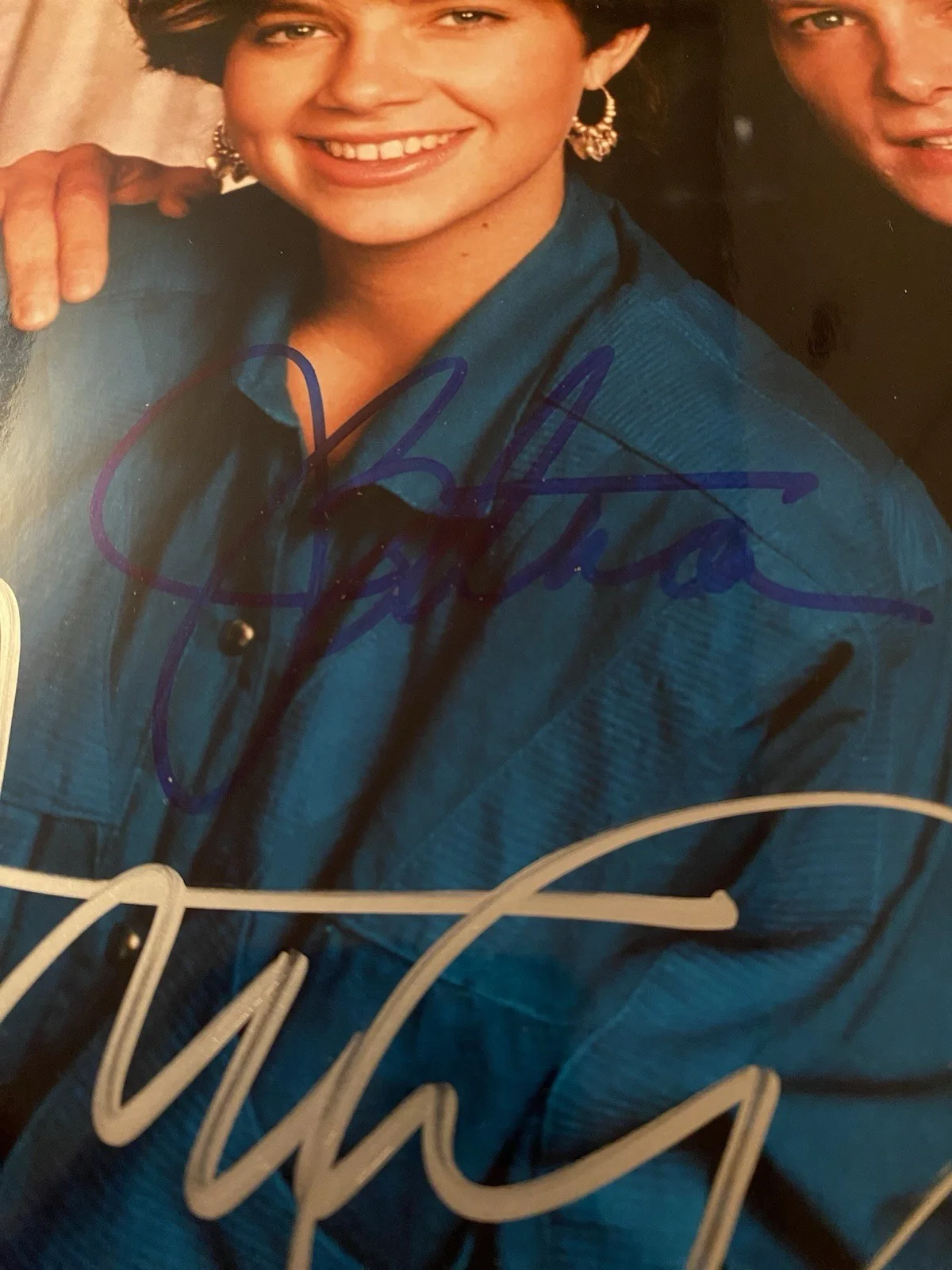 Michael J Fox, Justine Bateman — Michael J Fox Justine Bateman Signed Autographed Photo With COA Family Ties BOTH, image 3