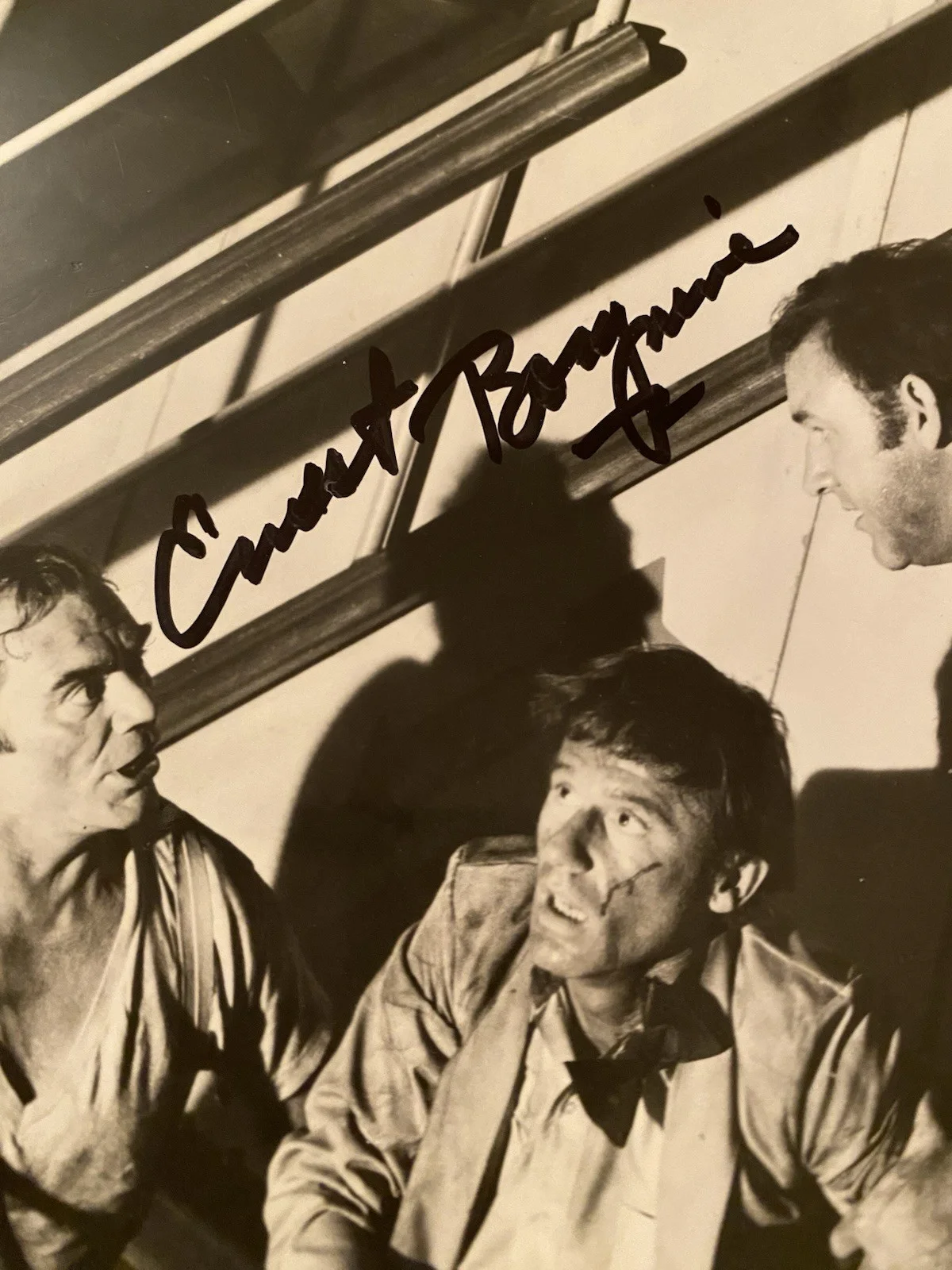 Roddy McDowall, Ernest Borgnine — Roddy McDowall Ernest Borgnine Signed Autographed Photo w COA Poseidon Adventure, изображение 3