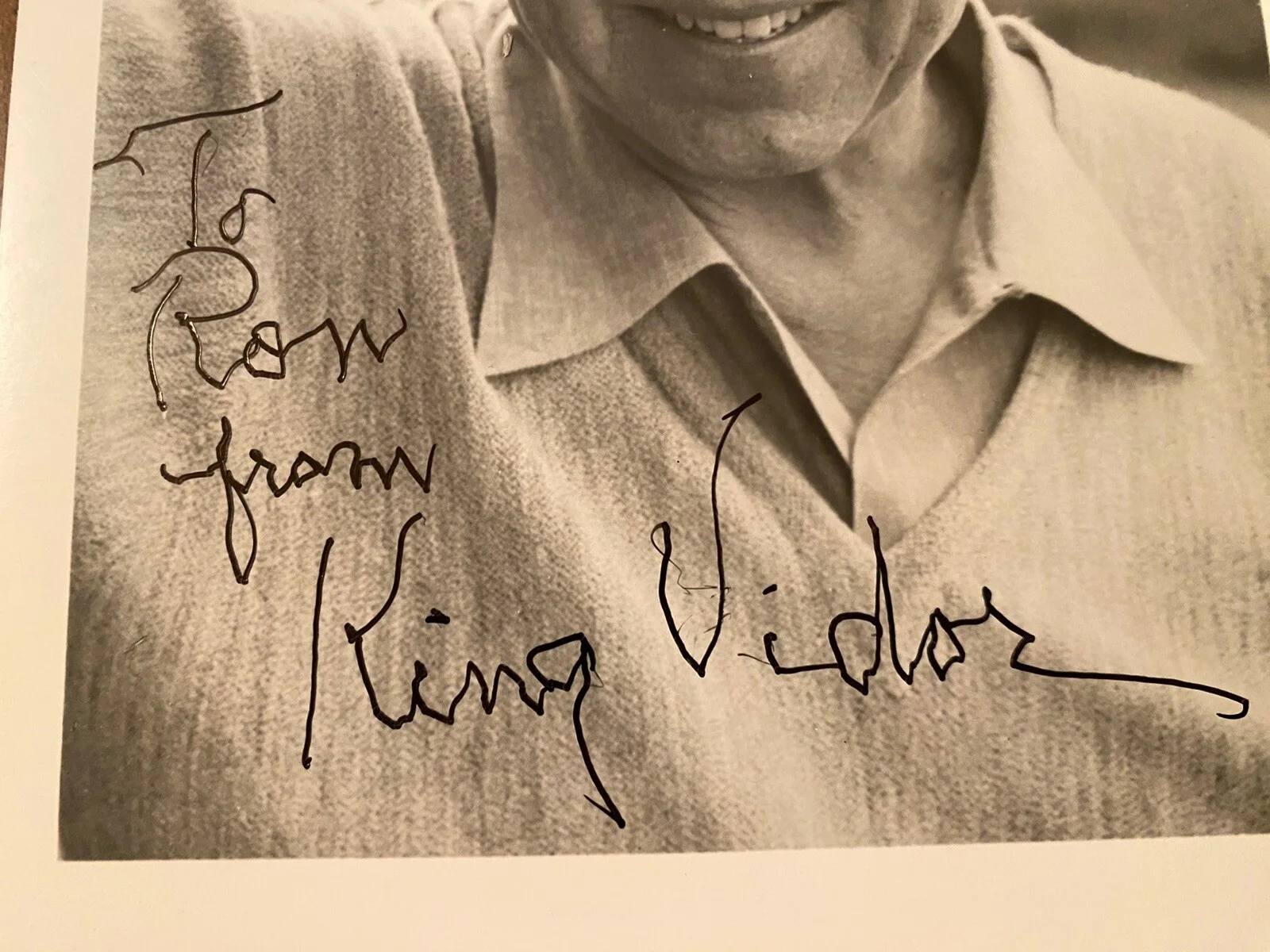 King Vidor — King Vidor Signed Autographed Photo With COA The Wizard Of Oz The Fountainhead, image 2