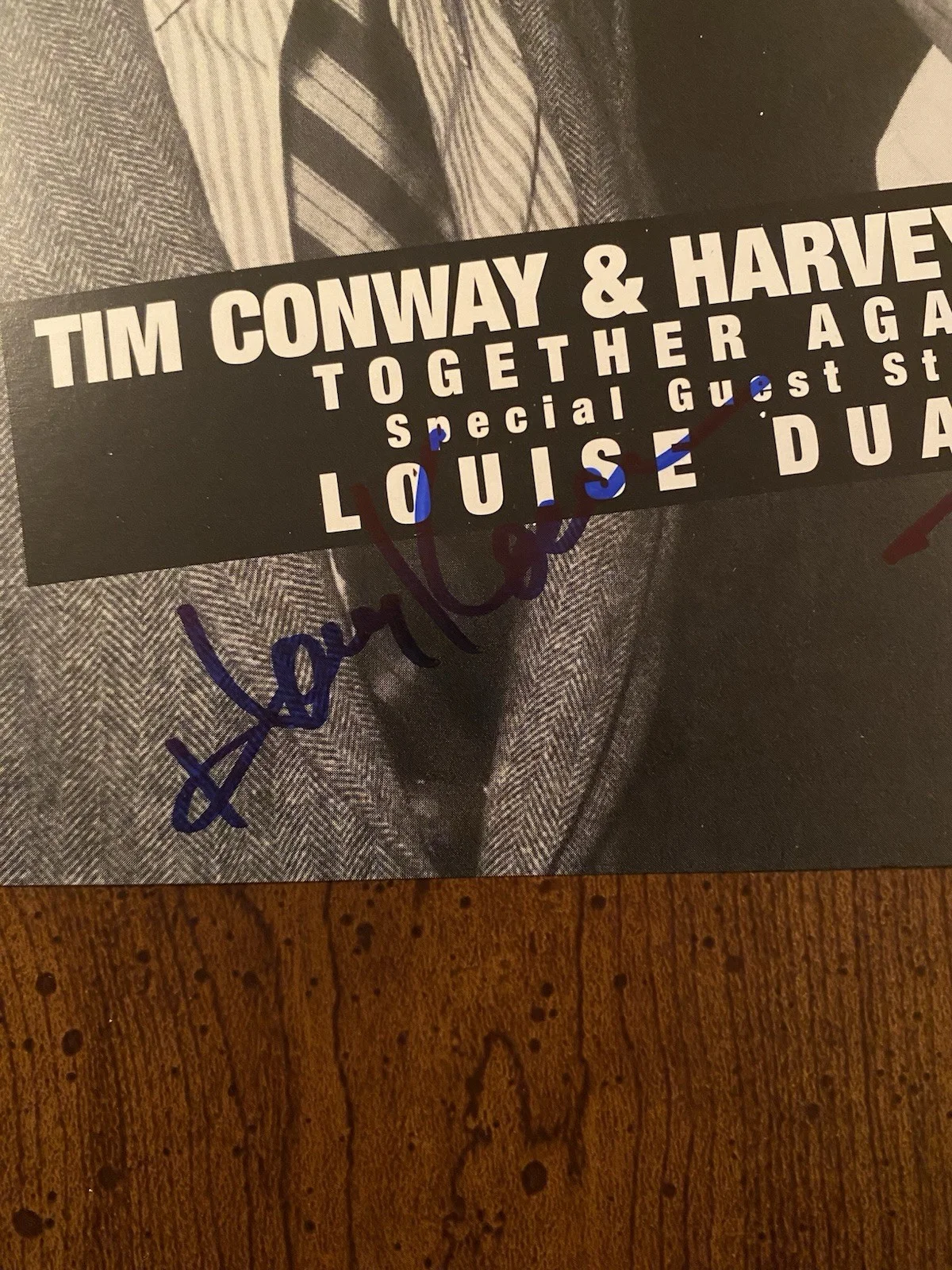 Tim Conway, Harvey Korman — Tim Conway Harvey Korman Signed Autographed Photo With COA Carol Burnett Show, image 2