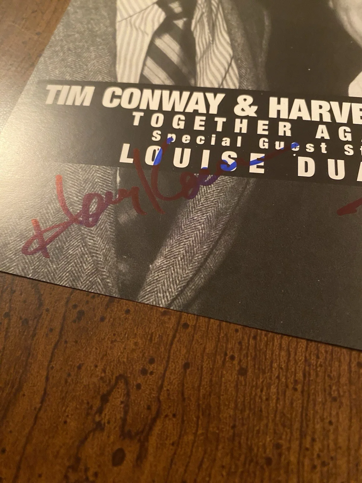 Tim Conway, Harvey Korman — Tim Conway Harvey Korman Signed Autographed Photo With COA Carol Burnett Show, image 3