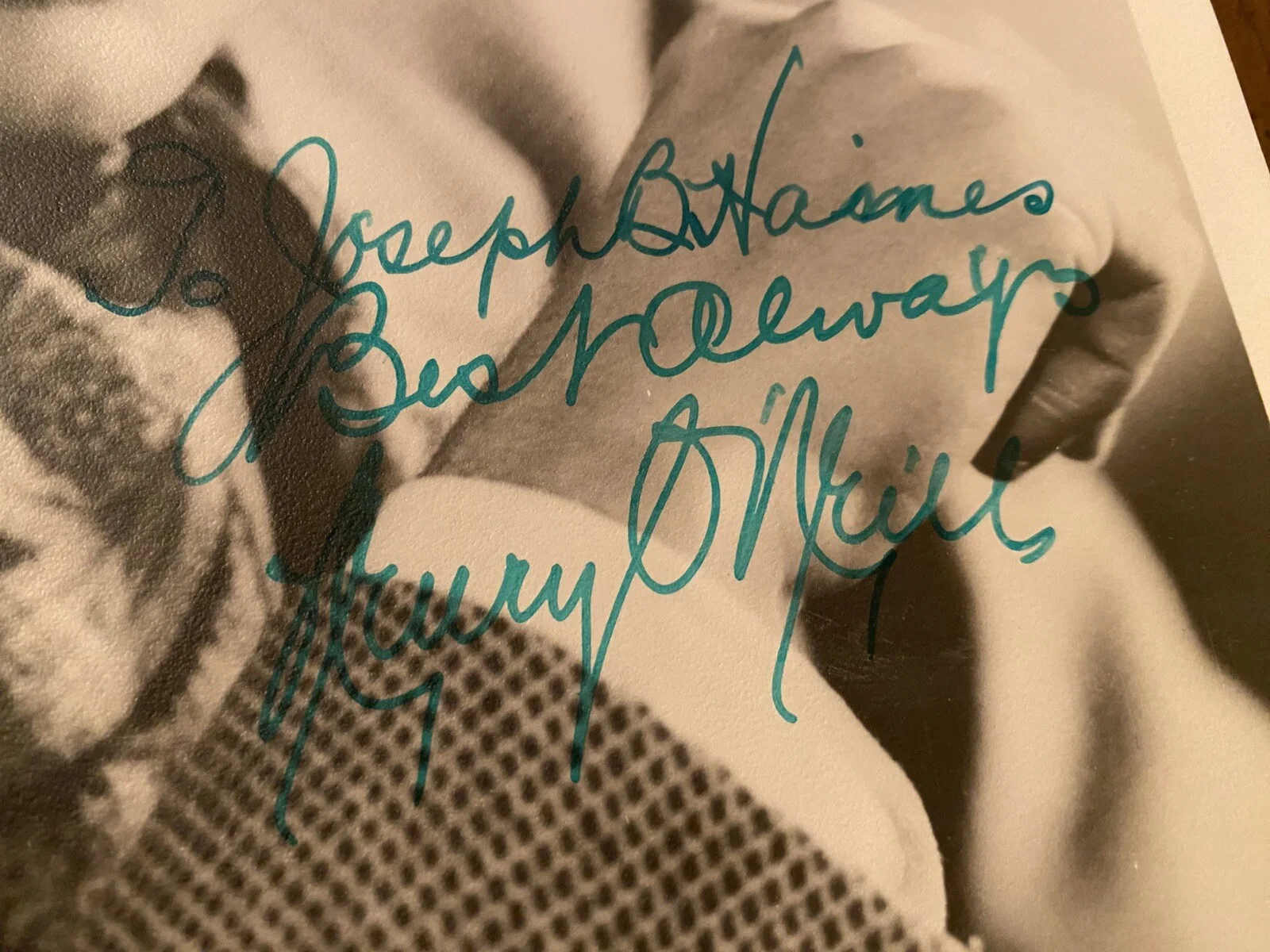 Henry ONeill, Henry O’Neill — Henry O’Neill Signed Photo With COA Holiday Affair Anchors Aweigh The Thin Man, изображение 2