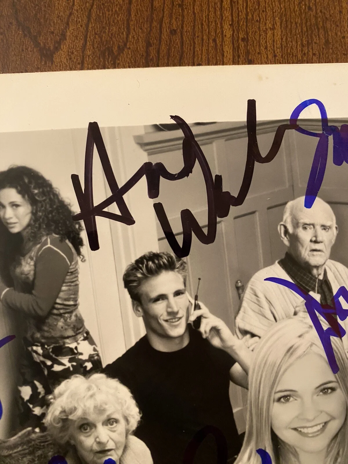 Dabbs Greer, Ellen Albertini Dow, Fred Willard, Cast — Maybe It’s Me Cast Signed Autographed Photo By 11 With COA Dabbs Greer Ellen Dow, image 4