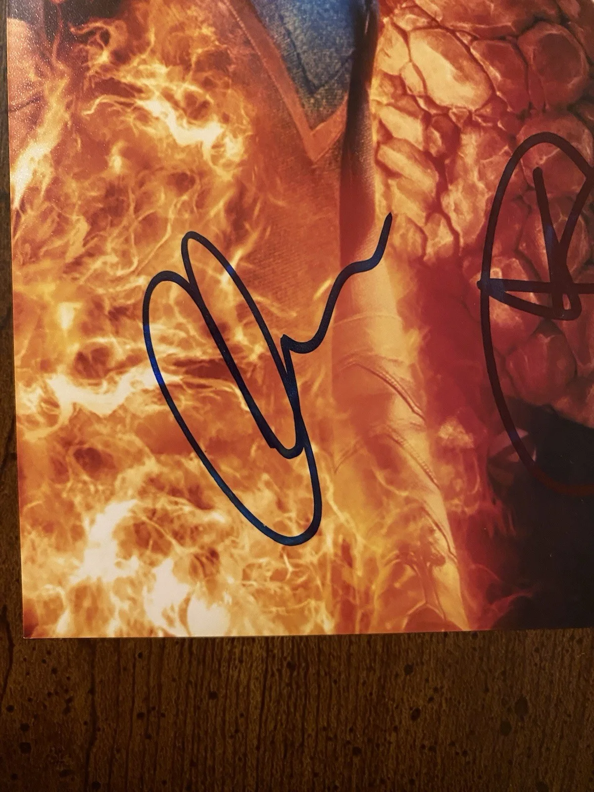 Chris Evans, Jessica Alba — Chris Evans Jessica Alba Signed Autographed Photo With COA The Fantastic Four, image 2