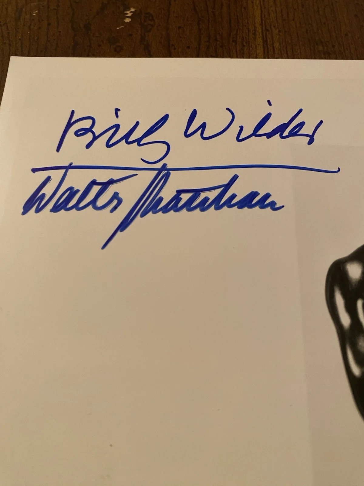 Billy Wilder, Jack Lemmon, Walter Matthau — Jack Lemmon Walter Matthau Billy Wilder Signed Photo With COA The Fortune Cookie, image 3