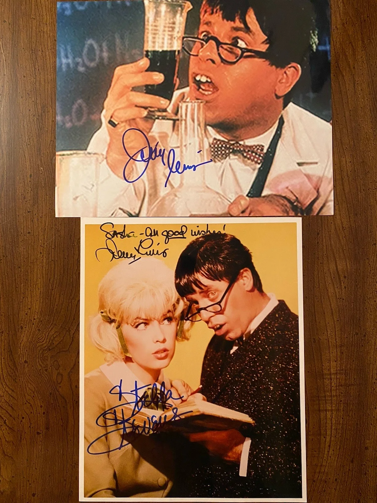 Stella Stevens — Stella Stevens Jerry Lewis Signed Autograph Photo Lot w COA The Nutty Professor