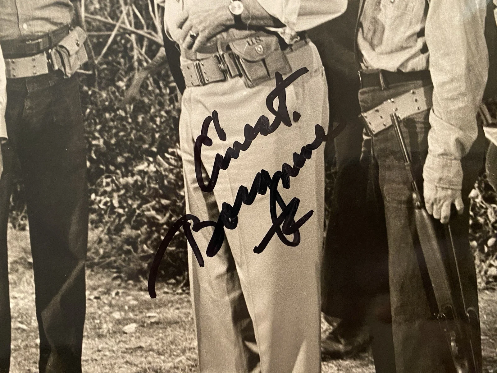 Ernest Borgnine, Tim Conway — Ernest Borgnine Tim Conway Signed Autographed McHale’s Navy Photo With COA, image 2