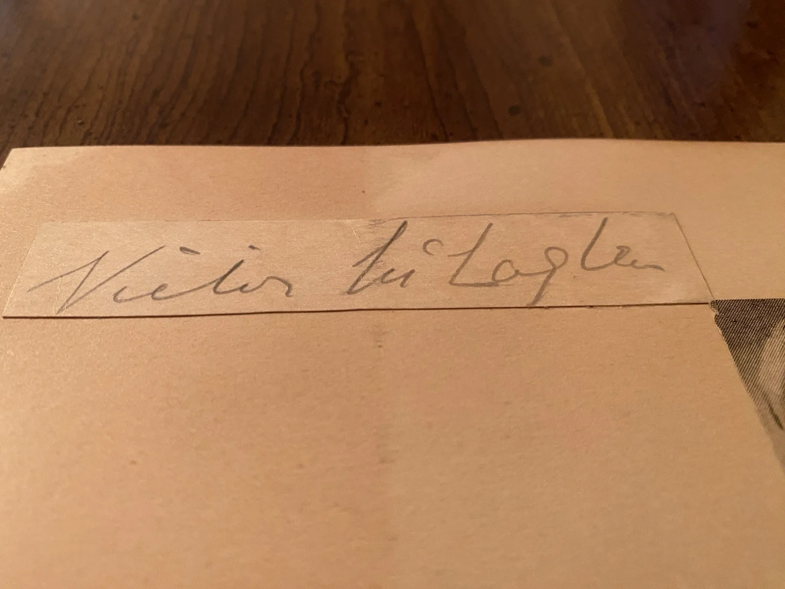 Victor McLaglen — Victor McLaglen Signed Autographed Vintage With COA The Informer The Quiet Man, image 3