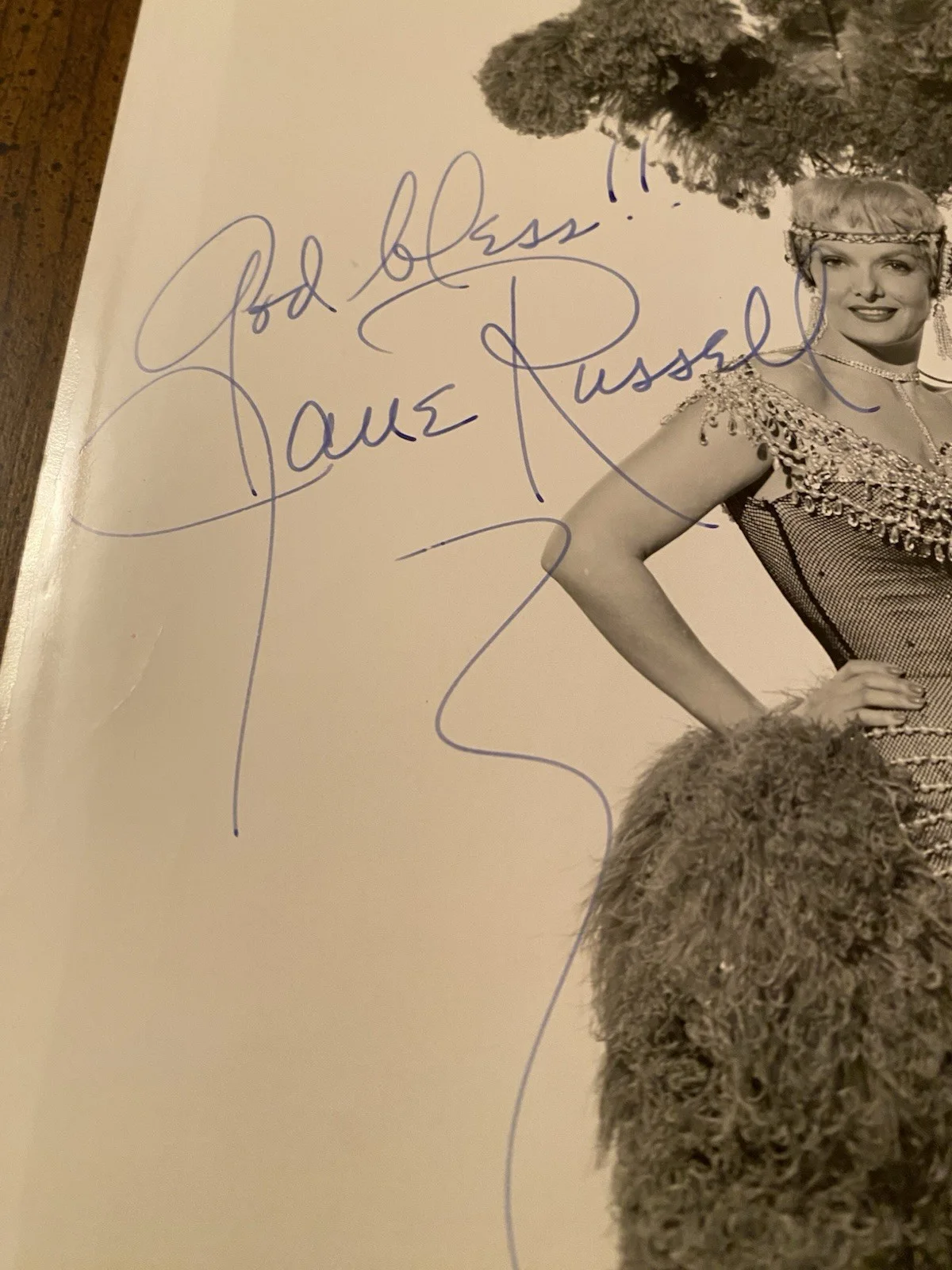 Jeanne Crain, Jane Russell — Jeanne Crain Jane Russell Signed Autographed Photo With COA Gentlemen Marry Brun, изображение 3