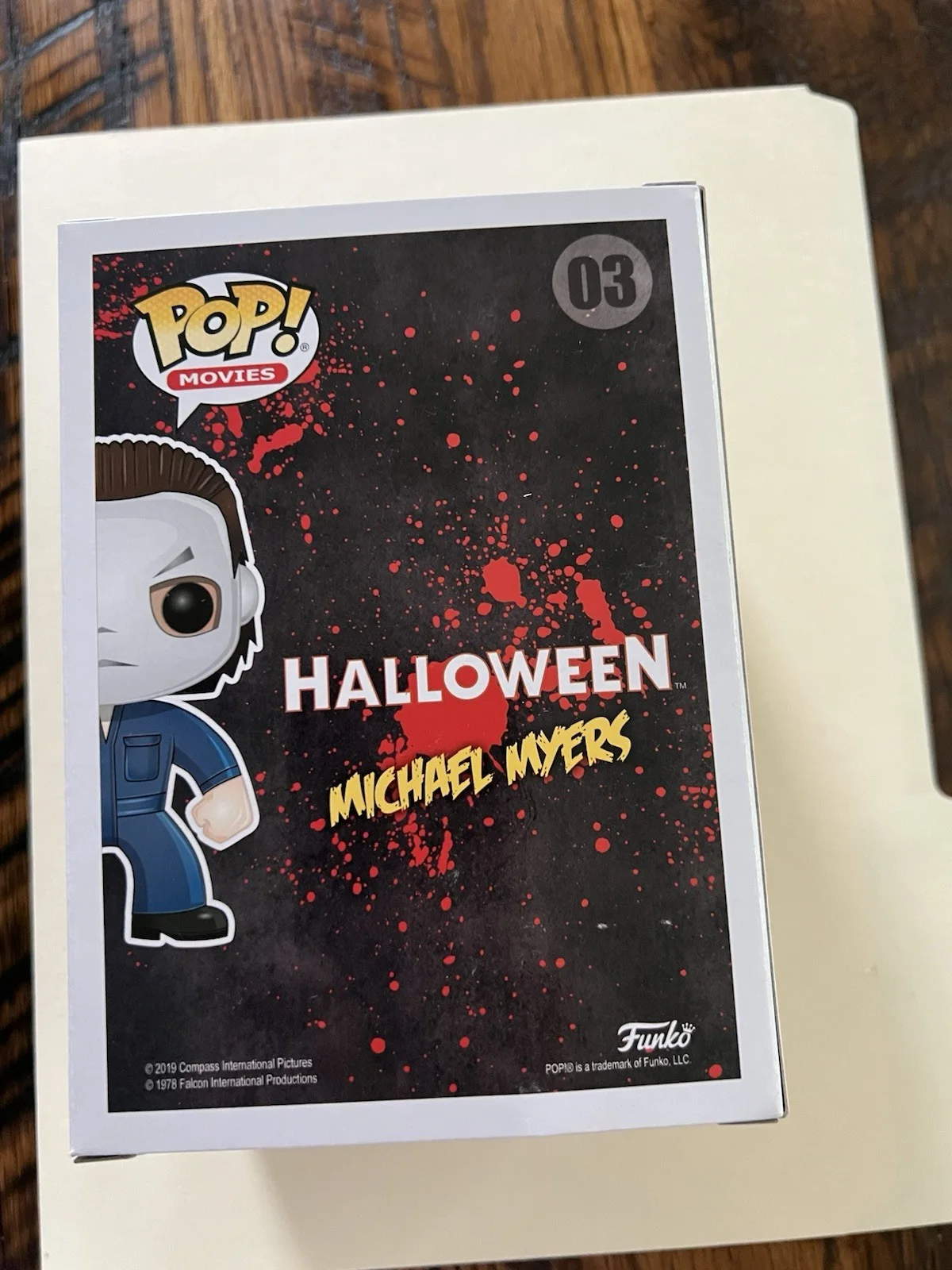 Rohan Campbell — Rohan Campbell Signed Halloween Michael Myers Funko #03 Beckett Certified, image 3