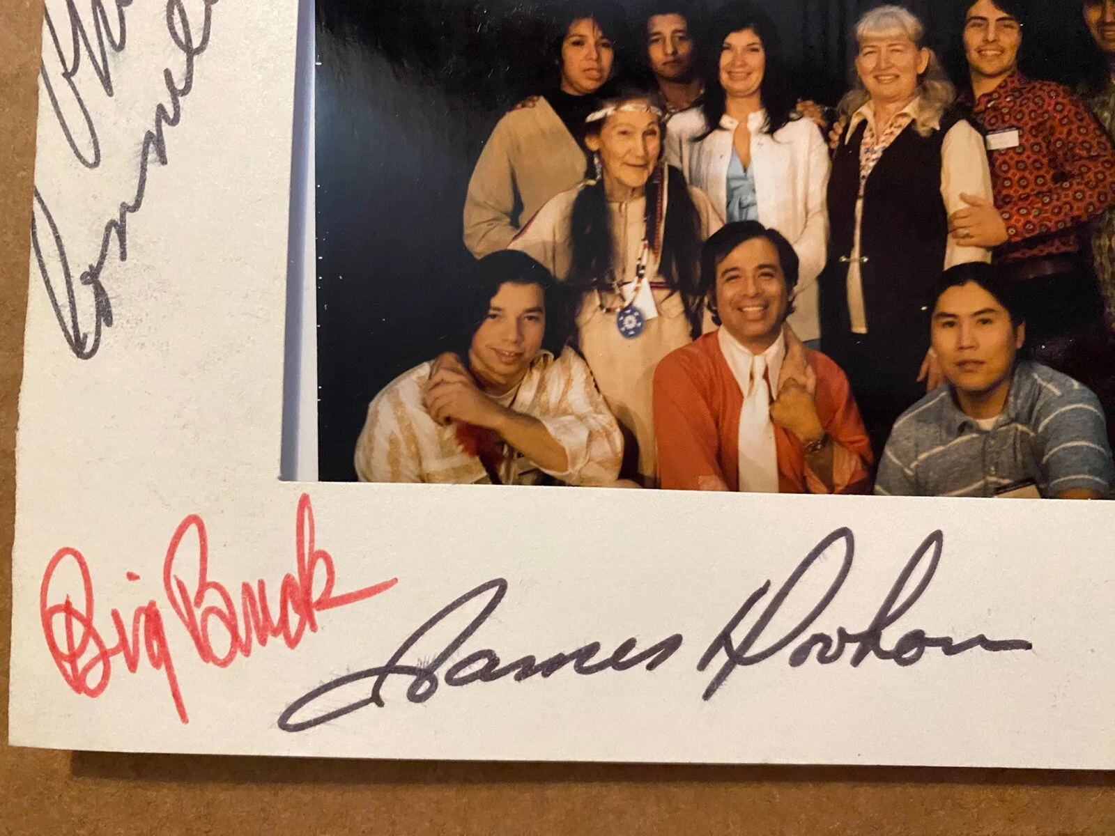 James Doohan, Ken Curtis, Bob Hastings, Etc — James Doohan Ken Curtis Bob Hastings Etc Signed Autographed Vintage Frame, изображение 2