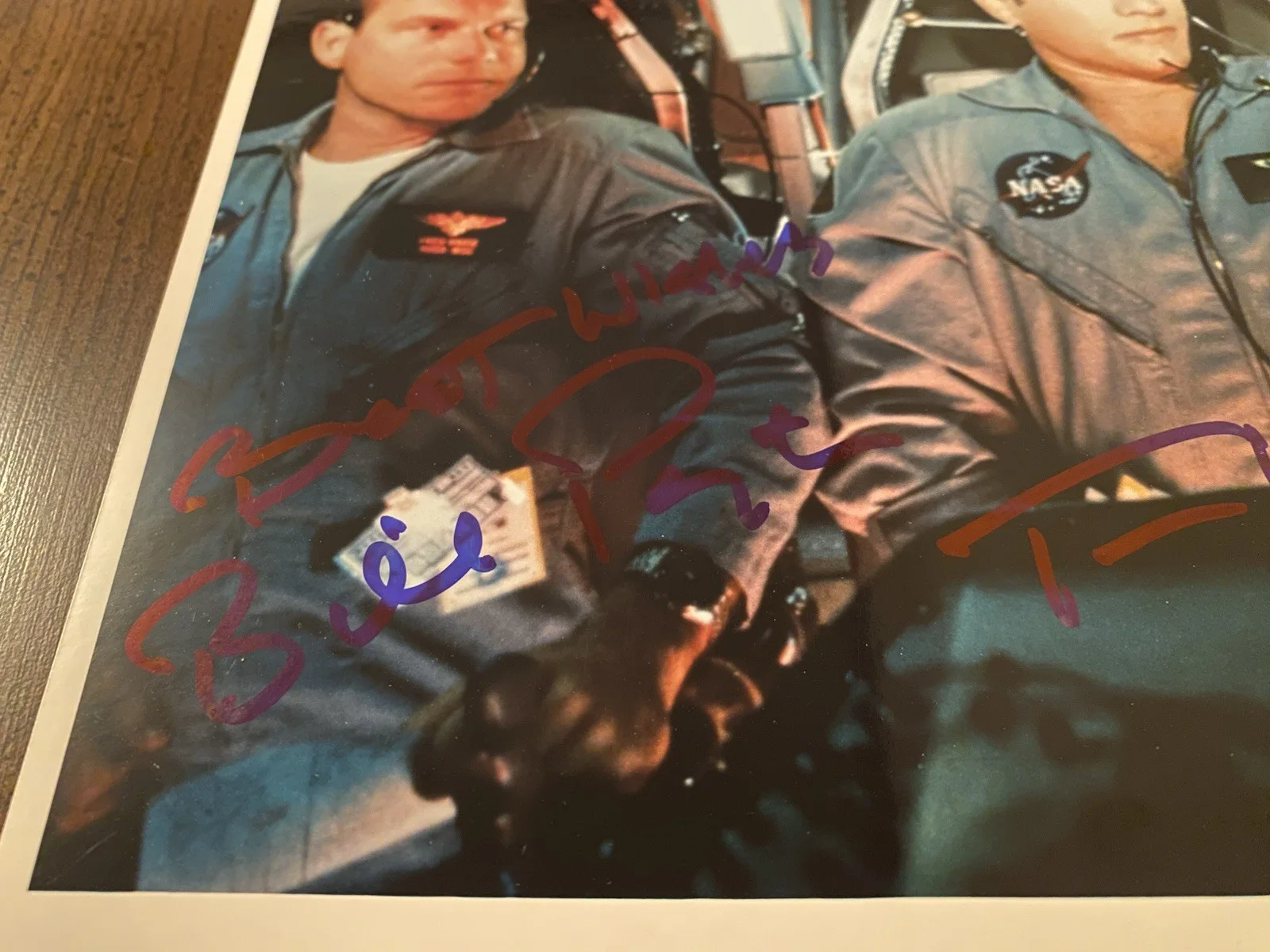 Bill Paxton, Tom Hanks, Kevin Bacon — Apollo 13 Cast Signed Photo With COA Tom Hanks Bill Paxton Kevin Bacon, изображение 3
