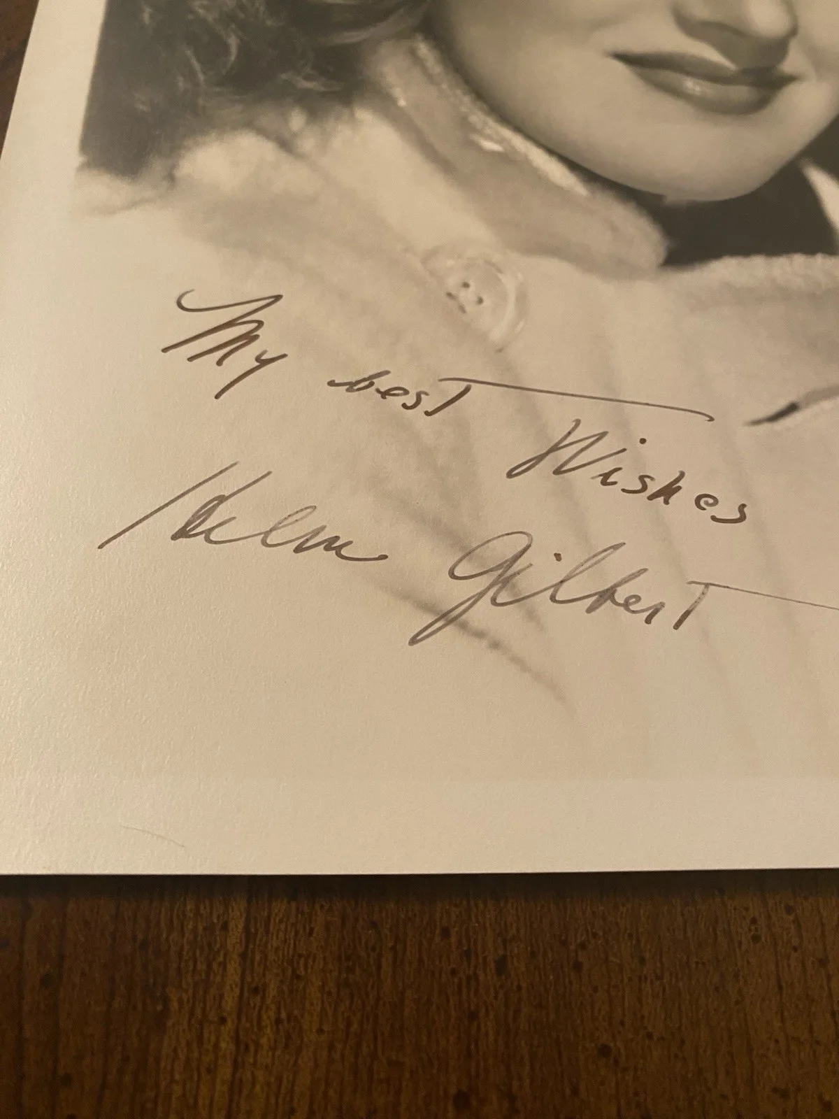 Helen Gilbert — Helen Gilbert Signed Autographed Photo With COA Meet Me In St Louis Andy Hardy, image 3