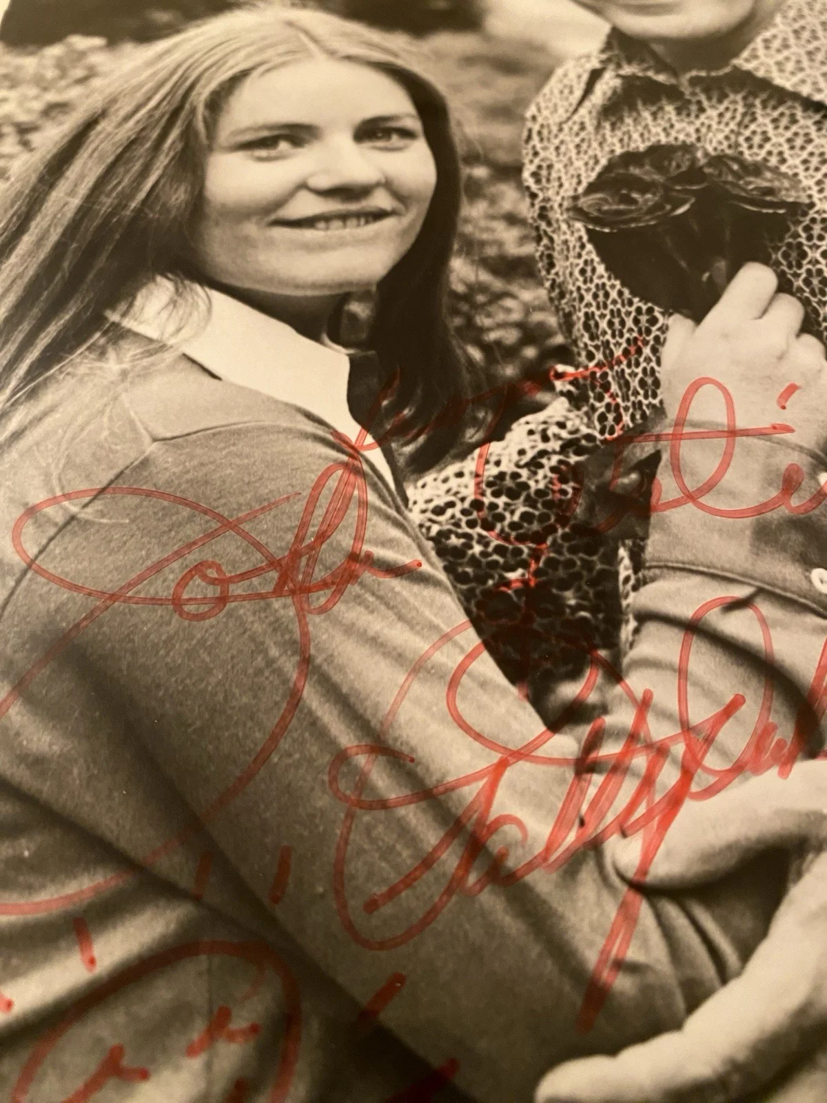 John Astin, Patty Duke — John Astin Patty Duke Astin Signed Autographed Vintage Photo Both With COA RARE, image 3