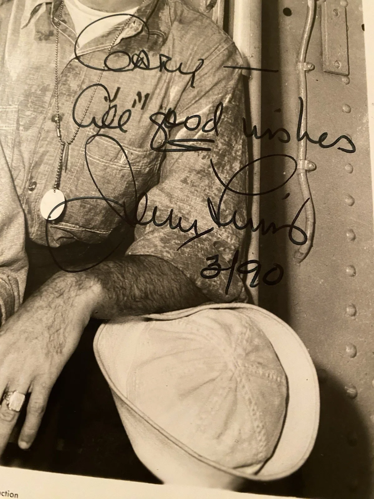 Dean Martin, Jerry Lewis — Dean Martin Jerry Lewis Signed Autographed Photo With COA Sailor Beware BOTH, image 5