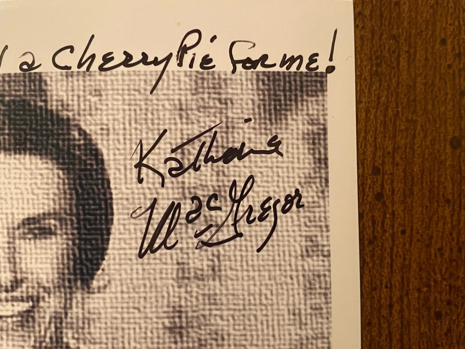 Katherine Macgregor — Katherine Macgregor Signed Autographed Photo w/ COA Little House On The Prairie, image 3