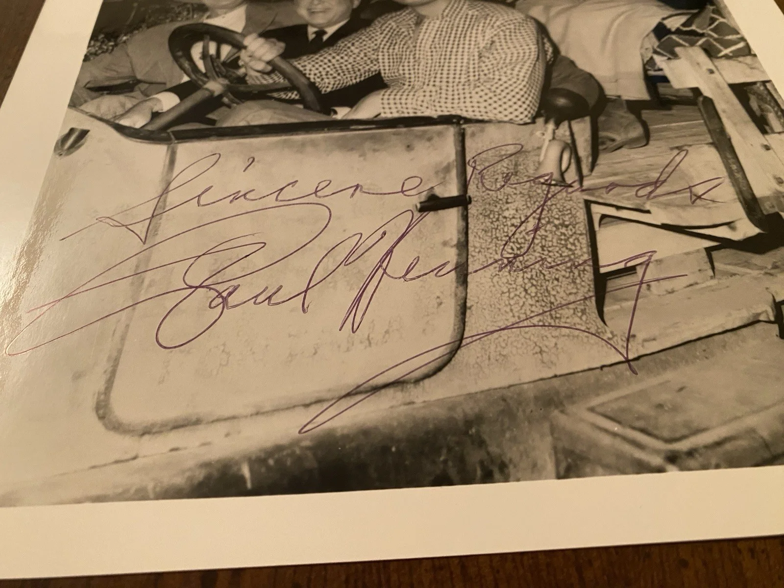 Paul Henning — Paul Henning Signed Autographed Photo With COA The Beverly Hillbillies Cast RARE, изображение 3
