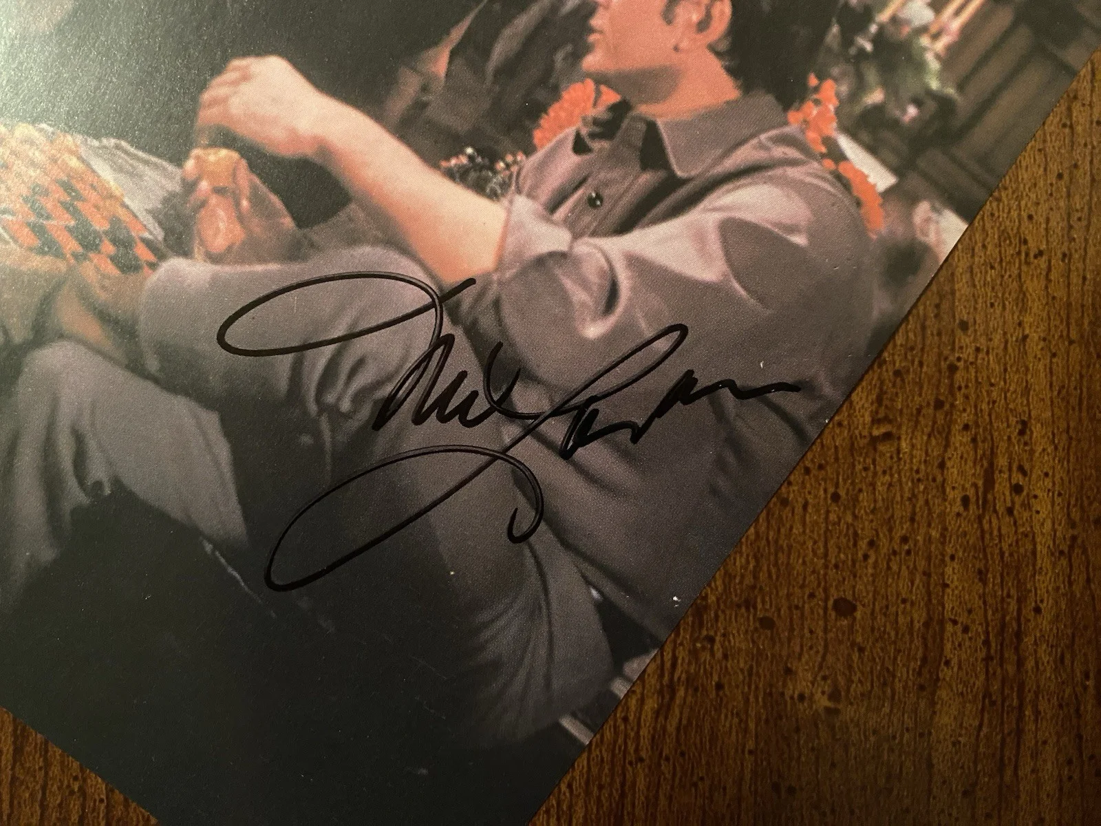 Michael Landon — Michael Landon Signed Autographed Color Photo With COA Bonanza Little Joe, image 2