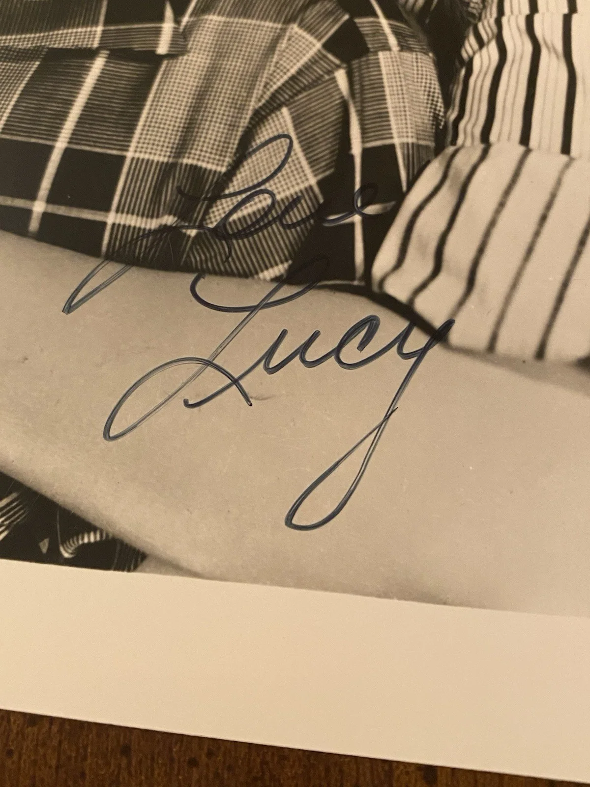 Lucille Ball, Desi Arnaz — Lucille Ball Desi Arnaz Signed Autographed Vintage Photo With COA I Love Lucy, изображение 3