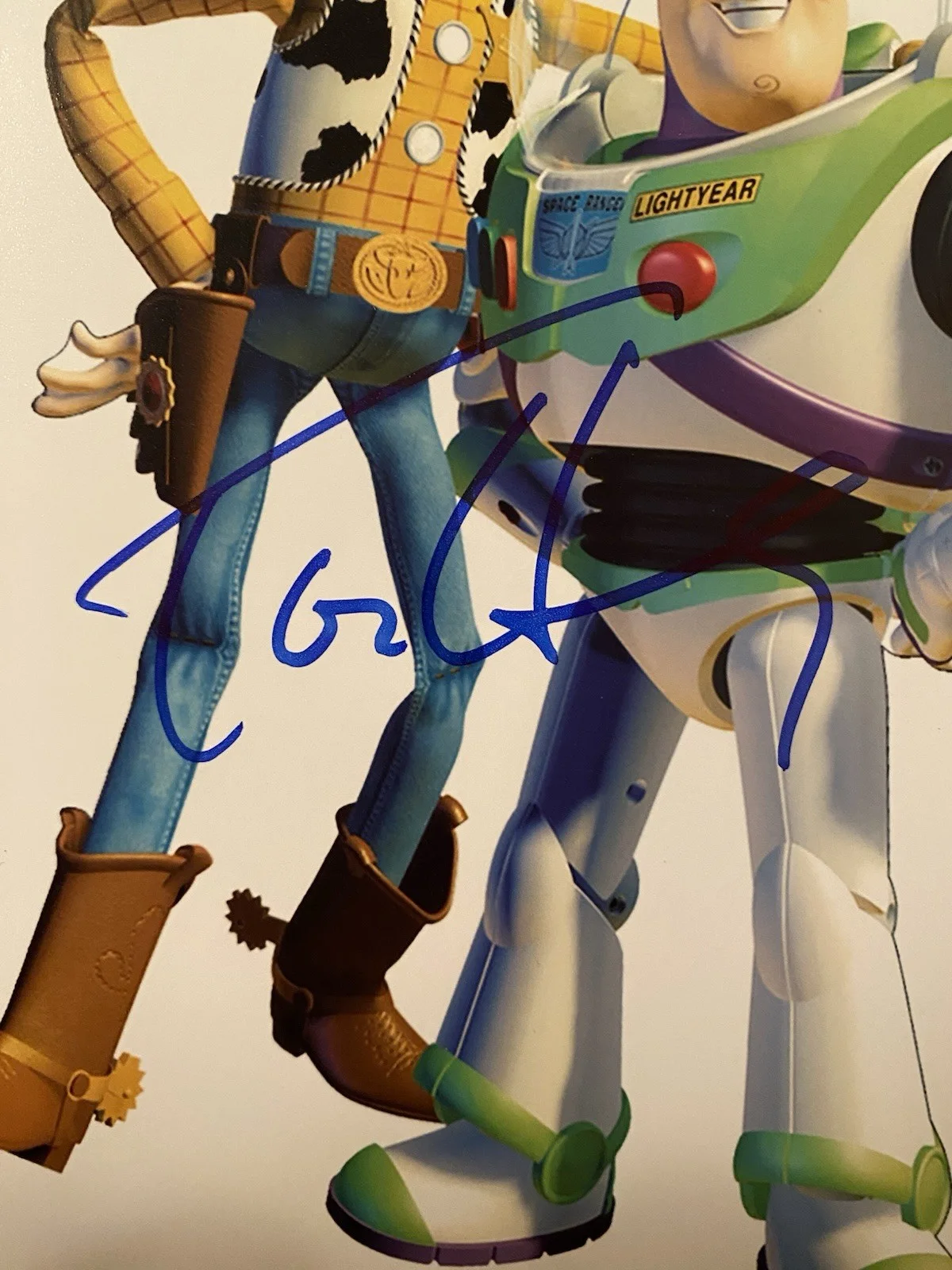 Tom Hanks, Tim Allen — Tom Hanks Tim Allen Signed Autographed Toy Story Photo With COA Buzz Woody BOTH, image 4