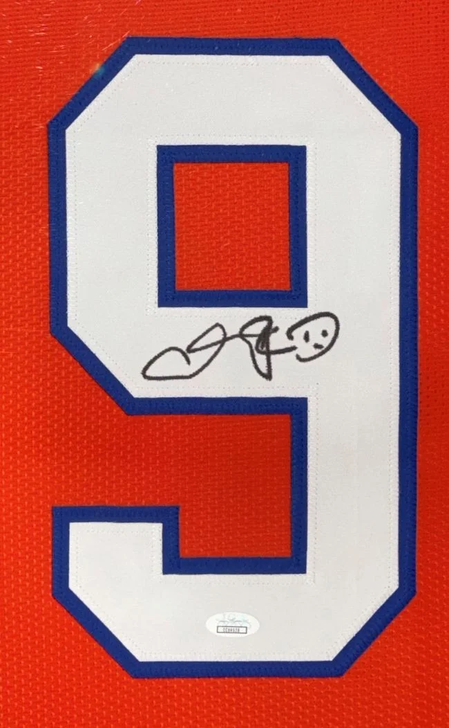 Adam Sandler — Adam Sandler The Waterboy Signed Framed Custom Boucher Football Jersey JSA, image 2
