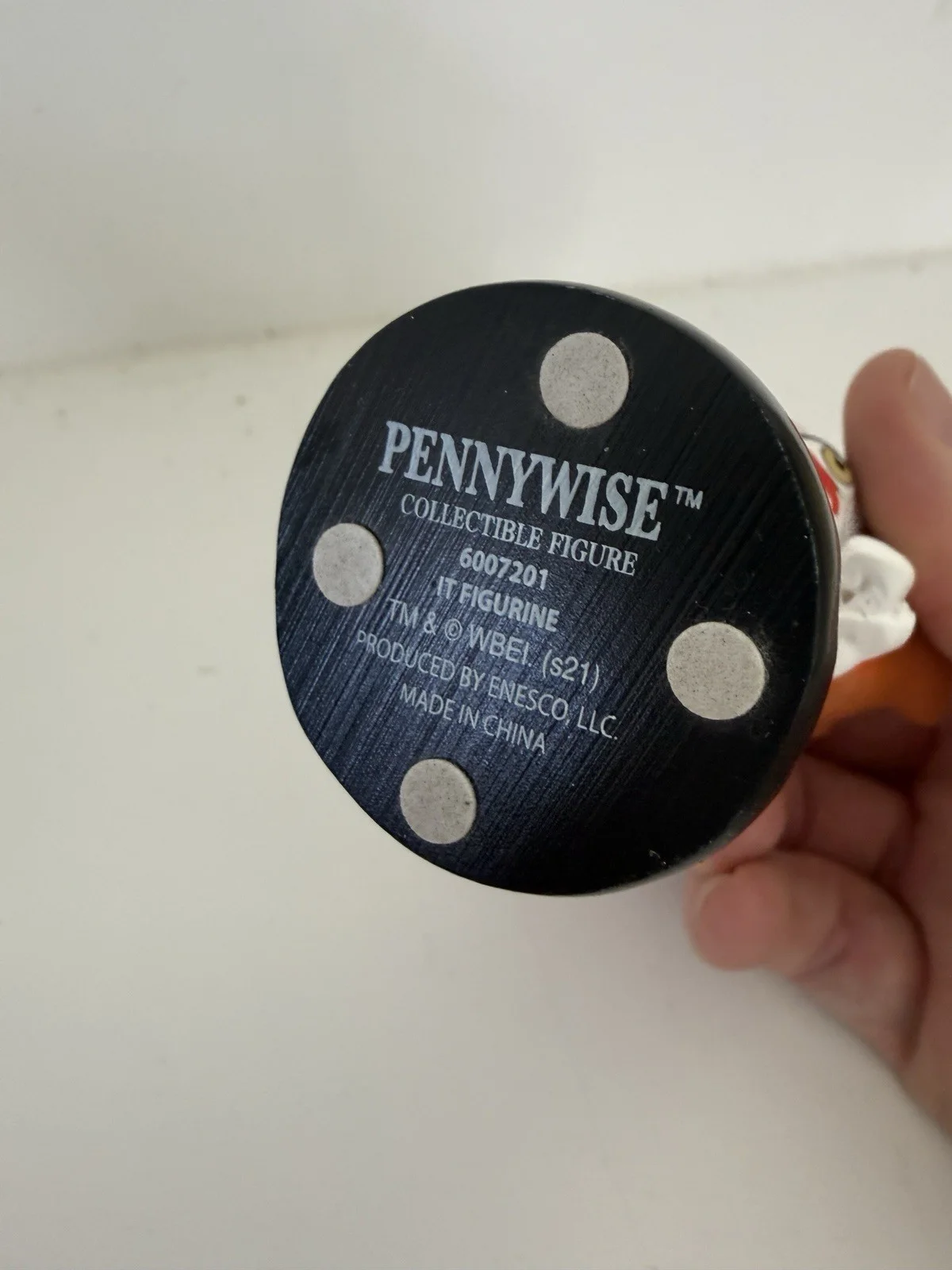 Department 56 Warner Brothers Horror IT Pennywise Figurine Resin 10cm, image 3