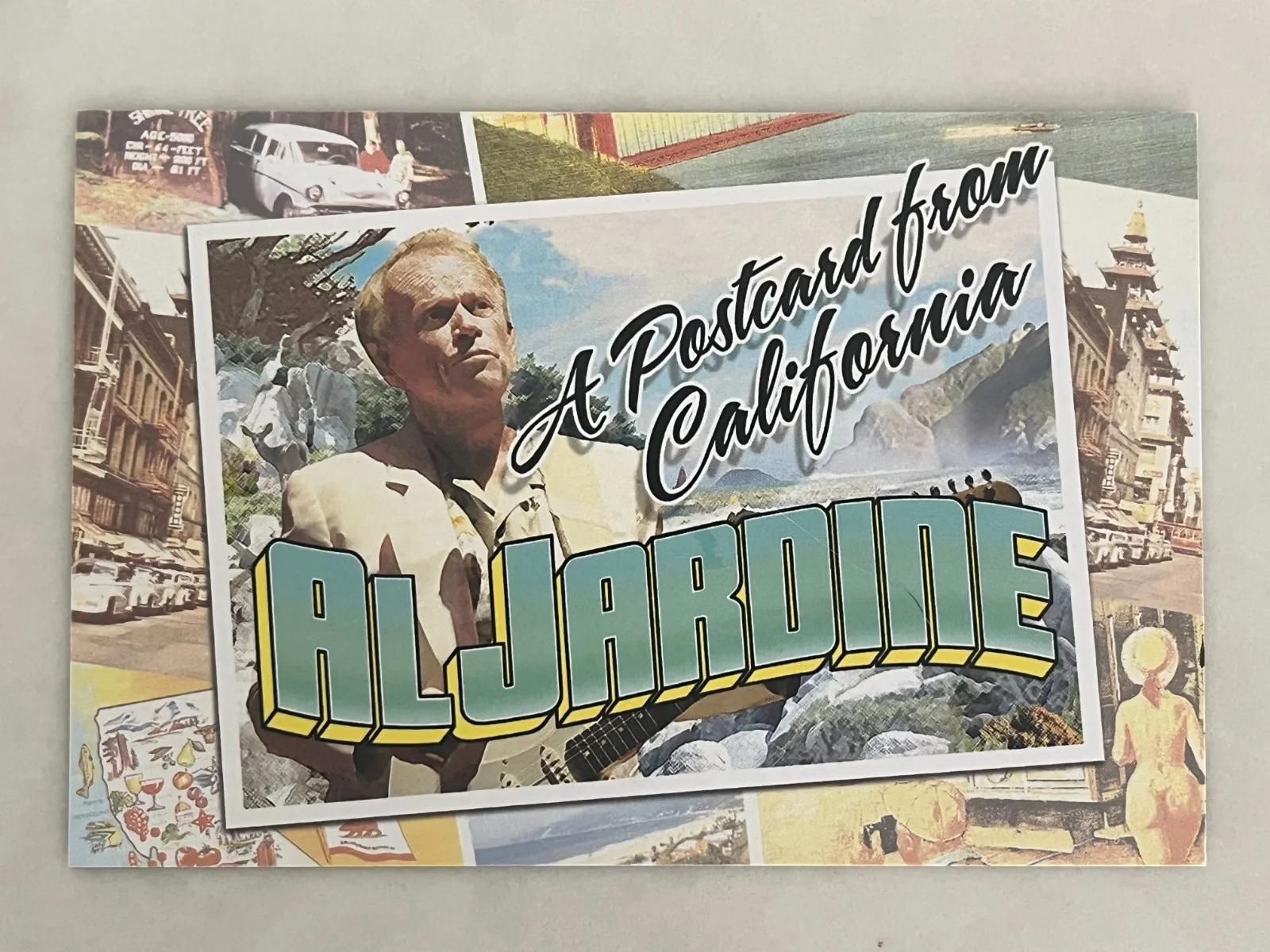 AL JARDINE Authentic Hand Signed Autograph 4X6 POST CARD PHOTO - THE BEACH BOYS, изображение 2