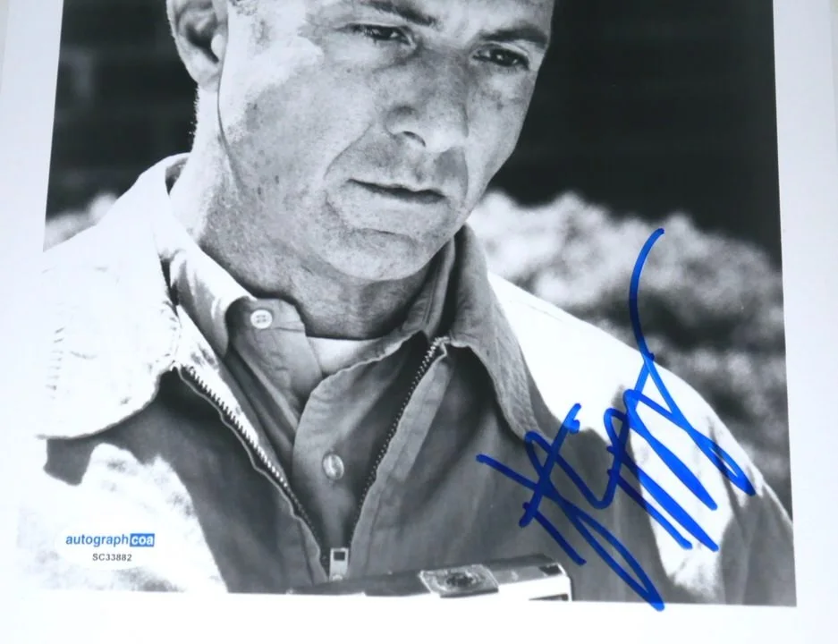 Dustin Hoffman — DUSTIN HOFFMAN AUTOGRAPHED SIGNED RAYMOND BABBITT "RAIN MAN" 8 x 10 PHOTO - ACOA, image 3