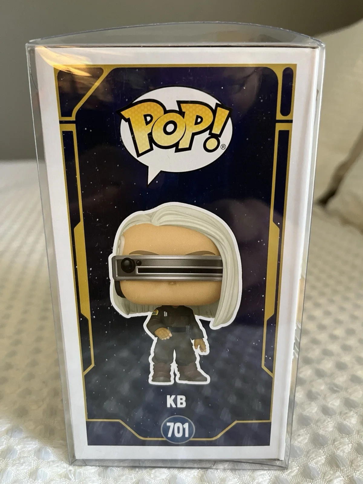Kyriana Kratter — Star Wars Skeleton Crew ‘KB’ Autographed Funko POP By ‘Kyriana Kratter’- JSA COA, image 3