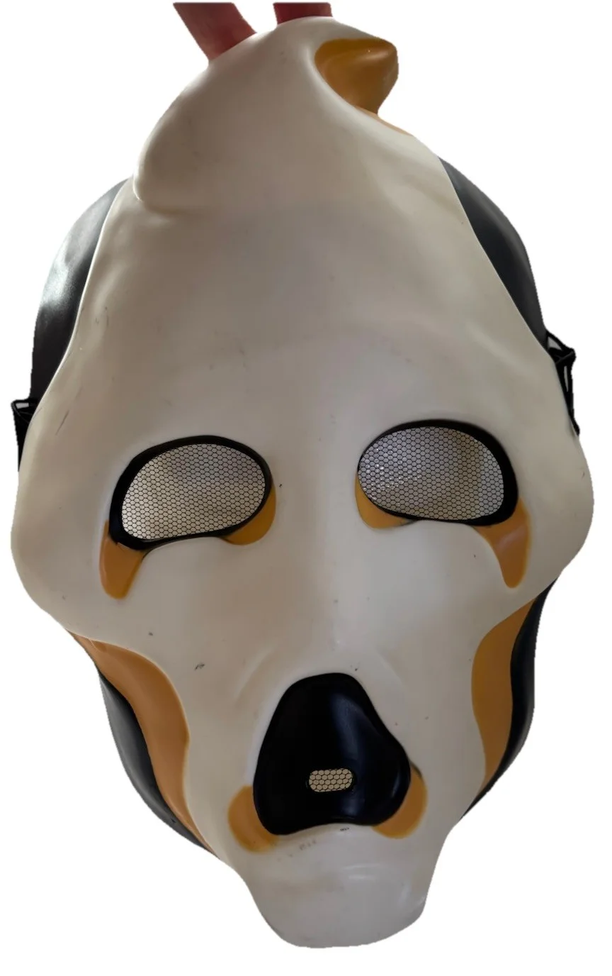 Chaney Morrow — Chaney Morrow Haunt 2019 Ghost Mask Horror Halloween EUC, image 2