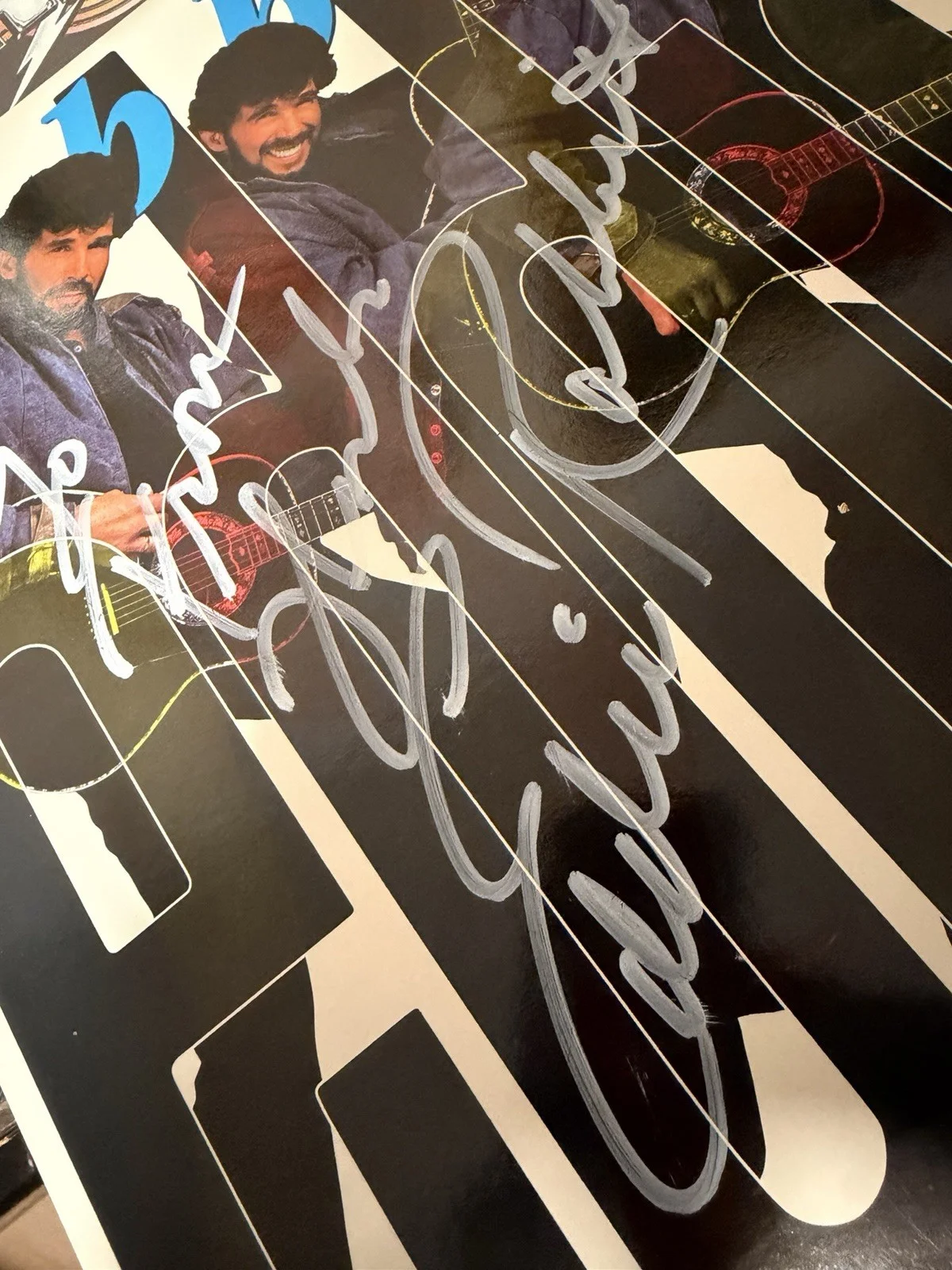 Signed Eddie Rabbitt Vinyl Was Signed To My Mother, изображение 3