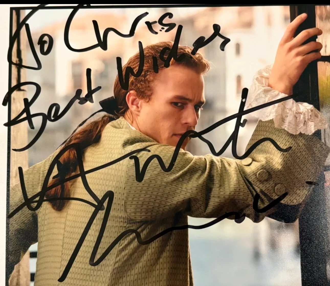 Heath Ledger — Heath Ledger SIGNED CASANOVA Autographed Photo, image 2