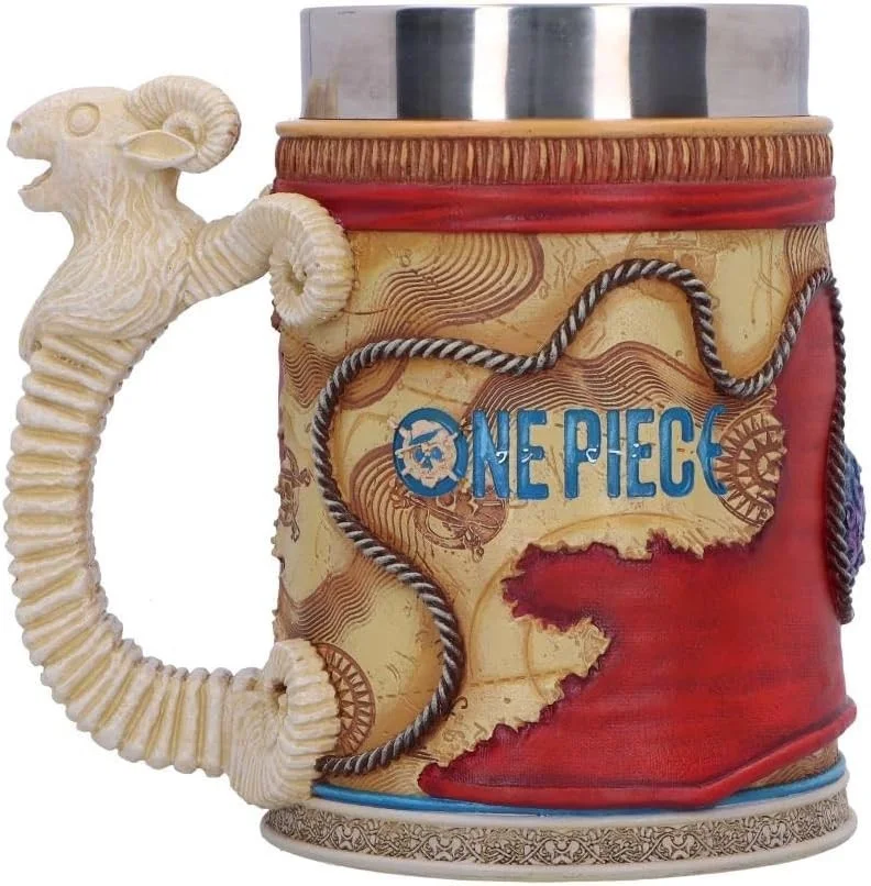 One Piece Luffy Tankard 15.5cm by Nemesis Now - OFFICAL - BRAND NEW, image 3