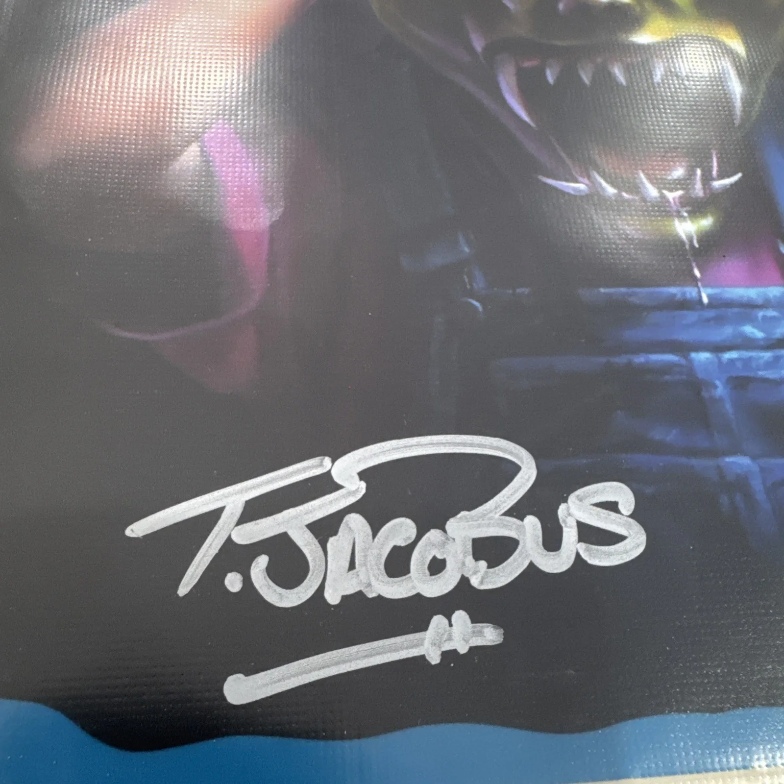 Tim Jacobus — Tim Jacobus Authentic Hand Signed 8x10 Photo Goosebumps Artist “Haunted Mask”, image 2