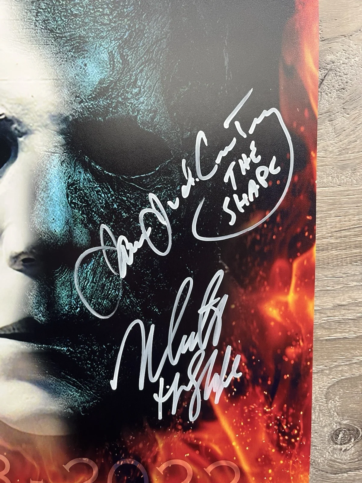 Nick Castle James Jude Courtney Signed Michael Myers 11x14 Photo ACOA Halloween, изображение 4
