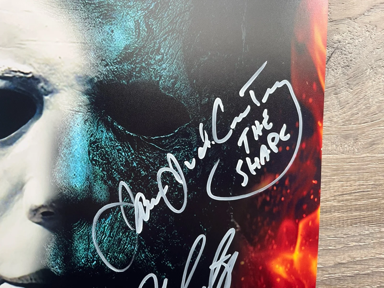 Nick Castle James Jude Courtney Signed Michael Myers 11x14 Photo ACOA Halloween, изображение 5