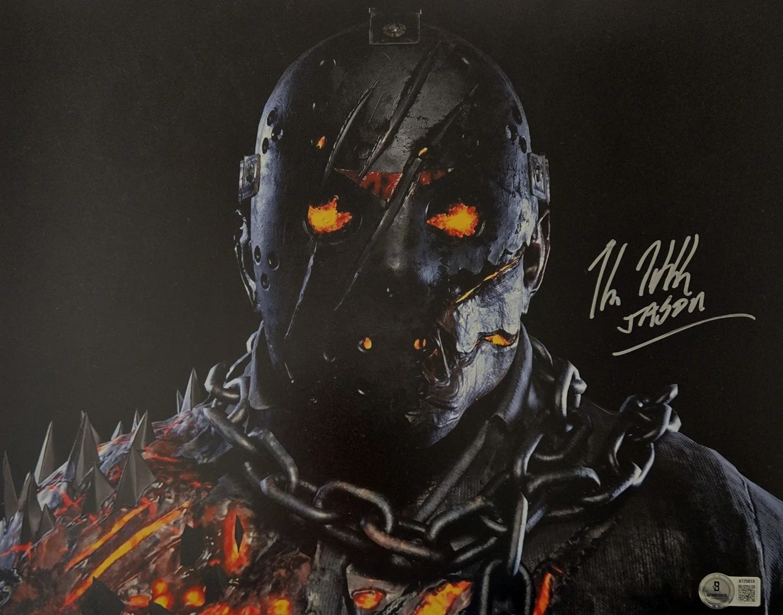 Kane Hodder — Kane Hodder Signed Photo Jason Friday the 13th Horror Autograph Beckett COA 616