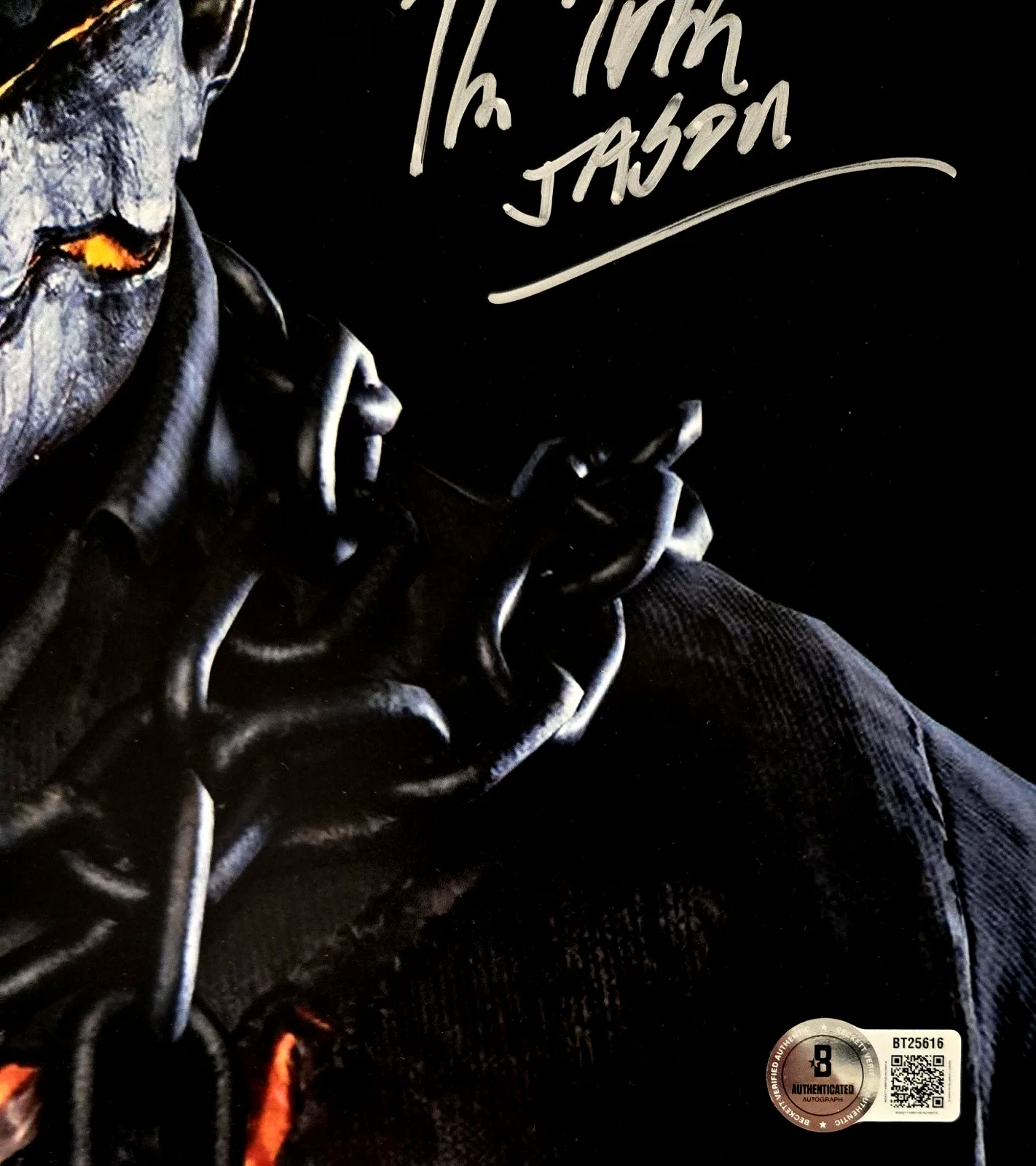 Kane Hodder — Kane Hodder Signed Photo Jason Friday the 13th Horror Autograph Beckett COA 616, изображение 2